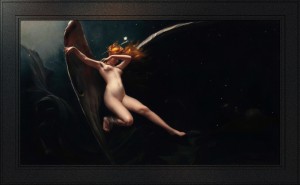 A Fairy Under Starry Skies by Luis Ricardo Falero Old Master Fine Art Reproduction
